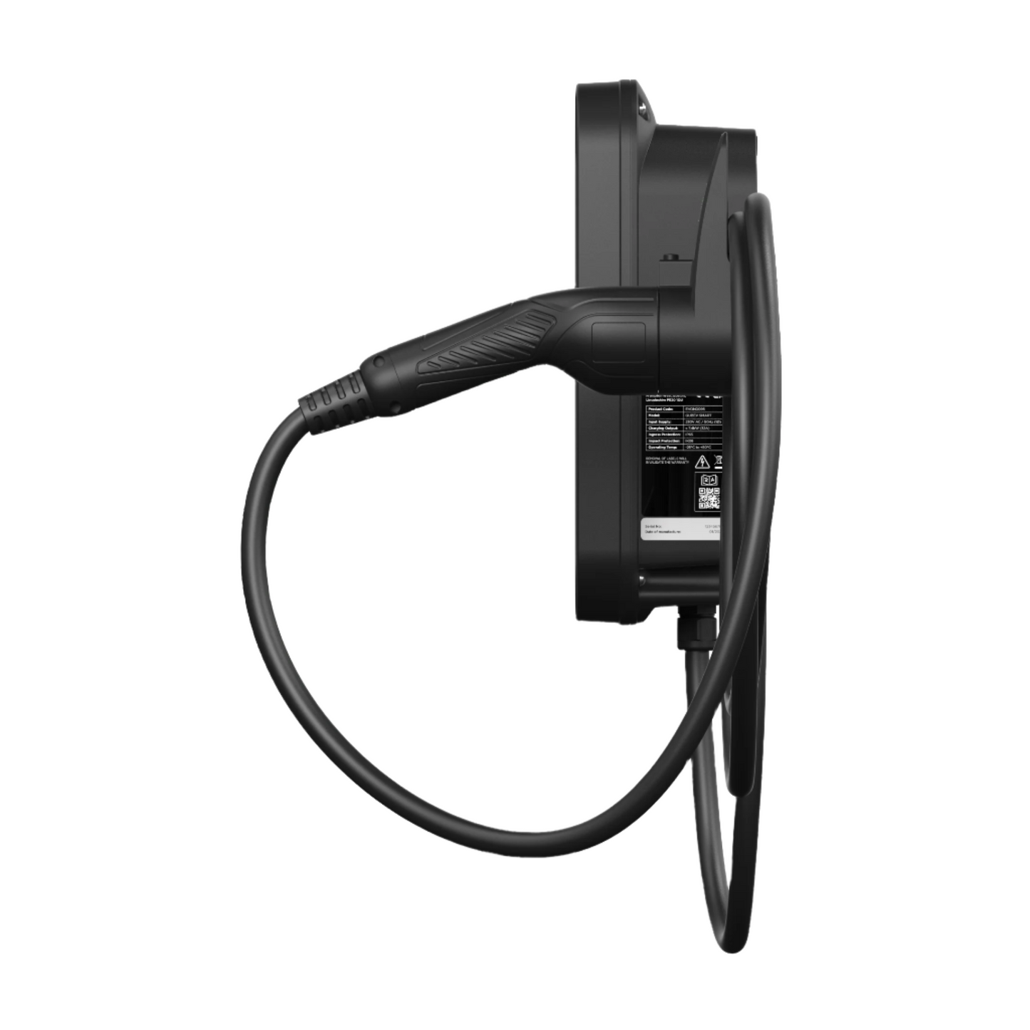 QUBEV Smart | 7.4kW (1 Phase) | 5M Tethered | EV Charger with Standard Installation