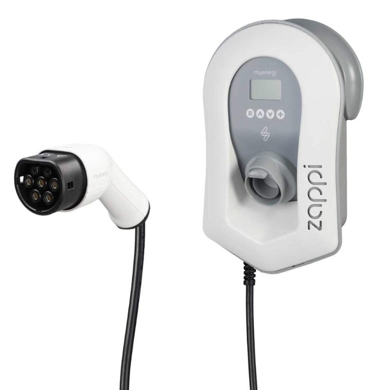 ZAPPI-2H07TW-G 7kW Tethered EV Charger - White