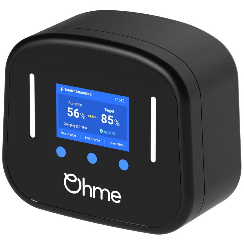 Ohme OHME0002GB002-8M Home Pro 7.4 kW Tethered EV Charger with 8m cable