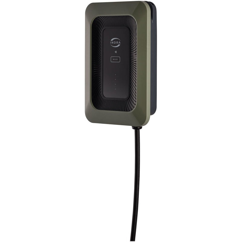 INDRA SMART LUX™ 7.4kW Tethered EV Charger - Malvern Stone