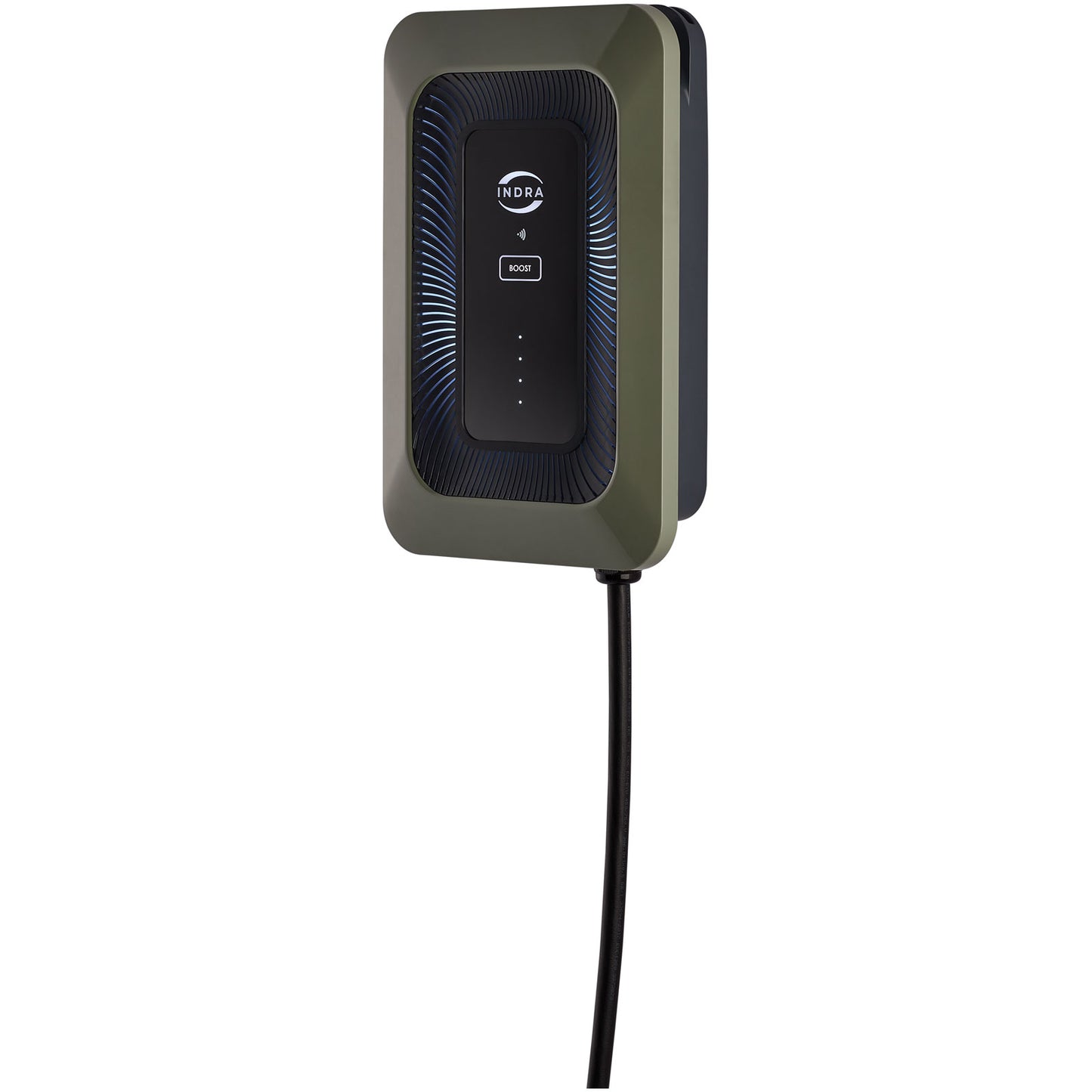 INDRA SMART LUX™ 7.4kW Tethered EV Charger - Malvern Stone with Standard Installation